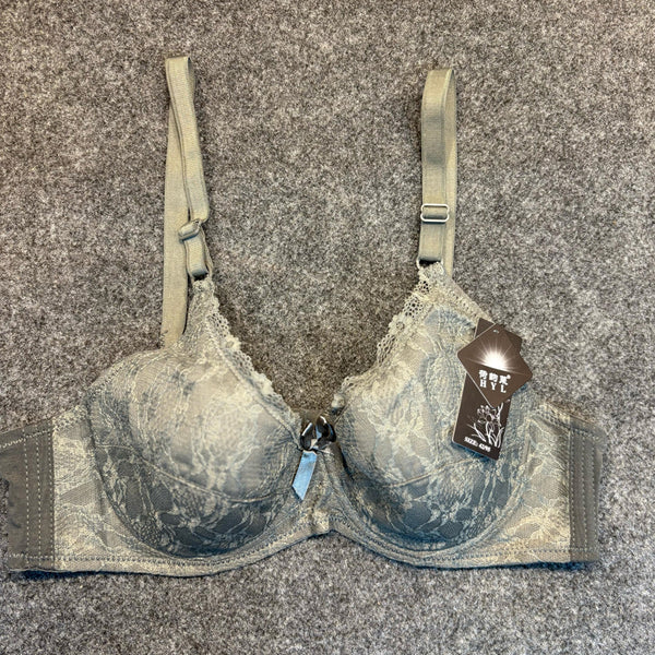 Green Lace Bra