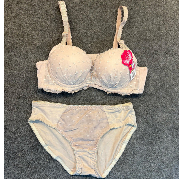 Elegance Embroidered Bra & Panty Se
